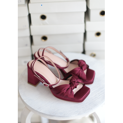 MONICA KÜT 8CM BORDO ÖZEL SİPARİŞ