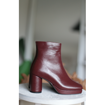 SİLİNDİR ÖKÇE BORDO BOT 8CM.
